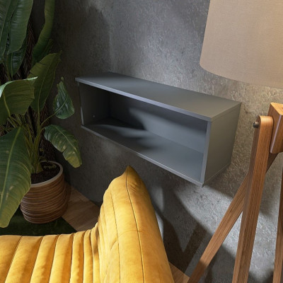 Навісна полиця ПЛН-2 Лайт, Графіт