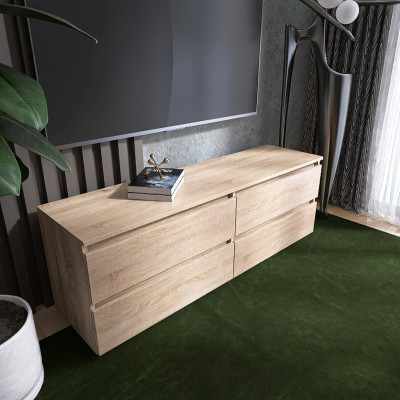 Тумба ЛТВ 1400 Лайт, Дуб Сонома