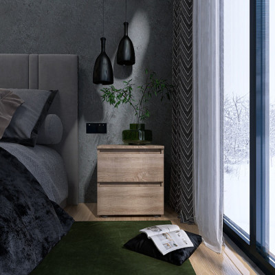 Тумба приліжкова ТЛ-1 Лайт, Дуб Сонома