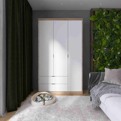 Шафа 1200 СІТІ, Дуб Сонома, Білий