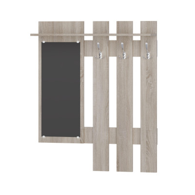 Вішалка в передпокій Тандем з дзеркалом, Дуб Сонома