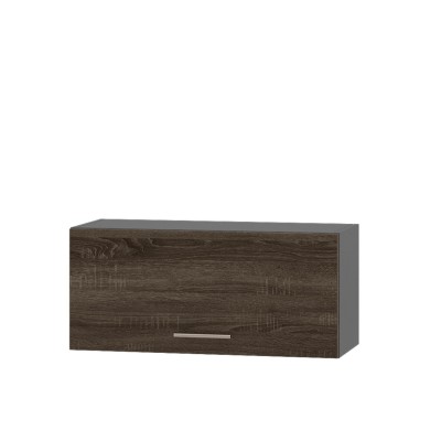 Кухонный модуль Оптима Верх В09-800 Антрацит, Дуб Сонома Трюфель