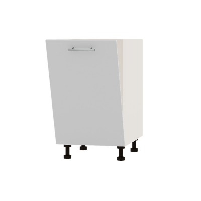 Фасад для посудомоечной машины Оптима ПМ-450 Нимфея Альба (Белый)