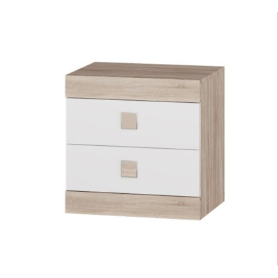 Детский Спальный Комплект Соната 8, Дуб Сонома, Белый