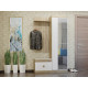 Прихожая Соната Комплект 18, Дуб Сонома, Белый