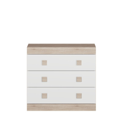 Прихожая Соната Комплект 19, Дуб Сонома, Белый