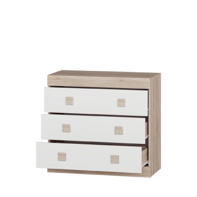 Спальный Комплект Соната 17, Дуб Сонома, Белый