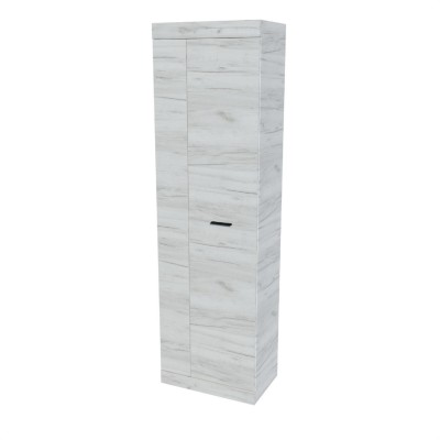 Шкаф двухдверный 600 Соната, Дуб Крафт Белый