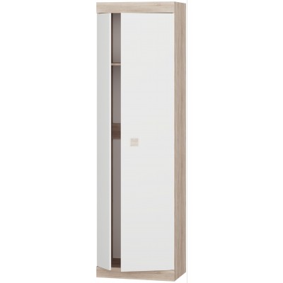 Шкаф двухдверный 600 Соната, Дуб Сонома, Белый