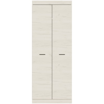 Шкаф двухдверный 800 Соната, Дуб Крафт Белый