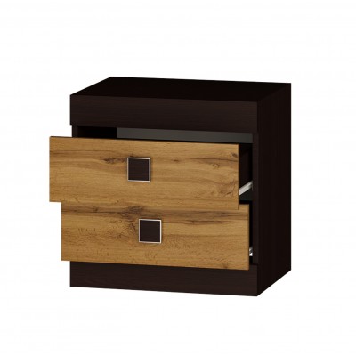 Детский Спальный Комплект Соната 8, Венге темный, Дуб крафт золотой