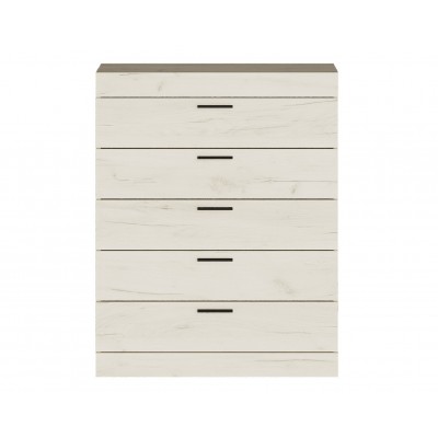 Комод 2 Соната, Дуб Крафт Белый