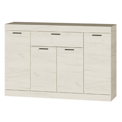 Комод 7 Соната, Дуб Крафт Белый