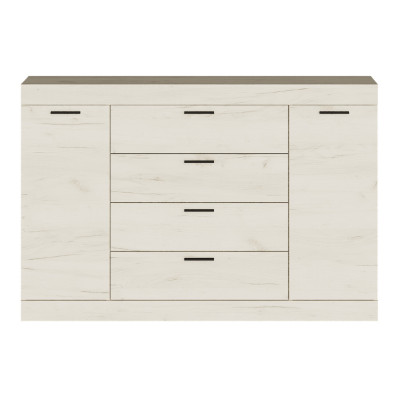 Спальный Комплект Соната 7, Дуб Крафт Белый