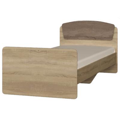 Детский Спальный Комплект Бриз 13, Дуб Сонома, Трюфель