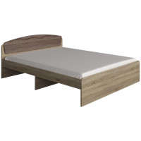 Ліжко Асторія 160х200, Дуб Сонома,Трюфель