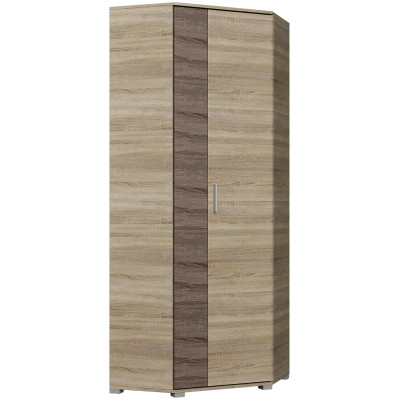 Детский спальный комплект Бриз 5, Дуб Сонома, Трюфель