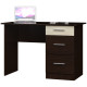 Стіл письмовий Школяр-4, Венге темний, Дуб молочний