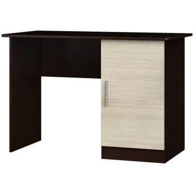 Стіл письмовий Школяр-5, Венге темний, Дуб молочний