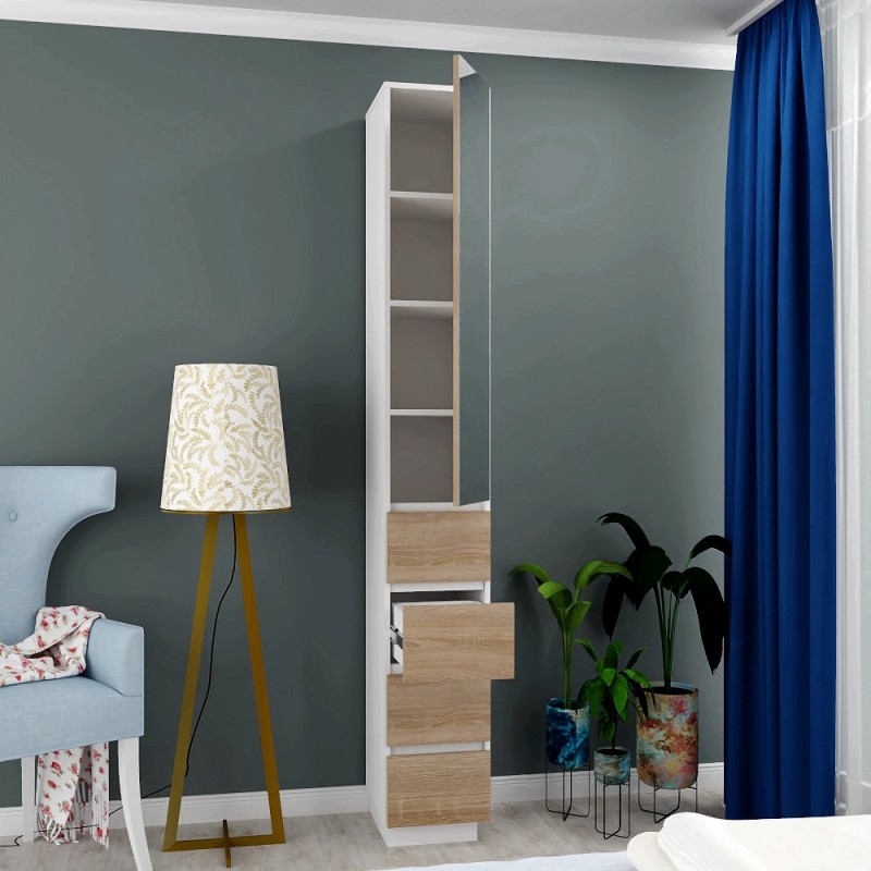 Шкаф распашный FLASHNIKA HOLD №4d (300мм x 380мм x 2200мм) Шкаф распашный FLASHNIKA HOLD №4d (300мм x 380мм x 2200мм)