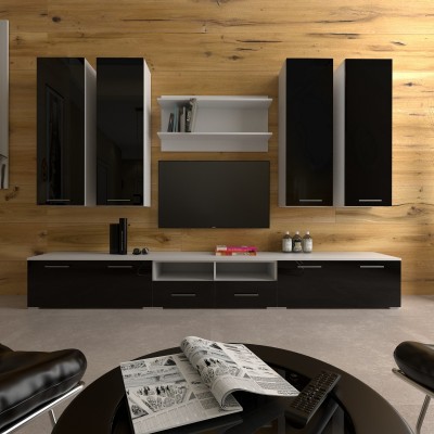 Вітальня FLASHNIKA №22 (МДФ) (3000мм x 450мм x 2000мм)