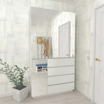 Шафа розпашна FLASHNIKA HOLD №14d (1200мм x 380мм x 2200мм)