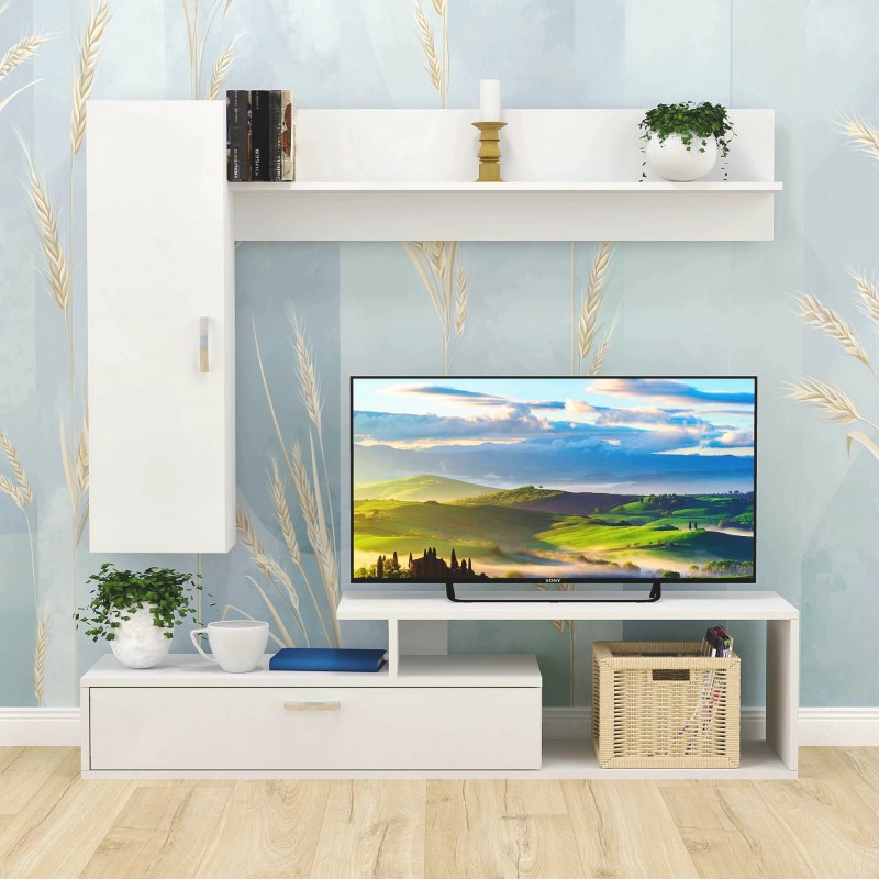 Гостиная FLASHNIKA №79 (ДСП) (1400мм x 330мм x 1350мм) Гостиная FLASHNIKA №79 (ДСП) (1400мм x 330мм x 1350мм)
