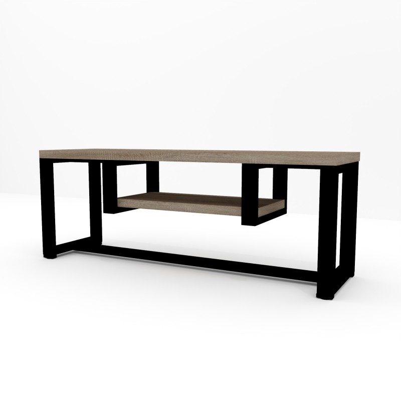 Тумба ТВ ЛОФТ FLASHNIKA ТВЛ-5 (1300мм x 400мм x 466мм) Тумба ТВ ЛОФТ FLASHNIKA ТВЛ-5 (1300мм x 400мм x 466мм)