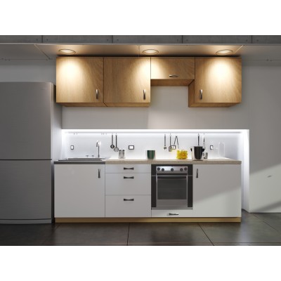 Кухня FLASHNIKA Зефір 2,4 м (2400мм x 600мм x 2050мм)