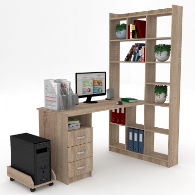 Комп'ютерний стіл FLASHNIKA - Флеш 37 (1000мм x 1400мм x 1908мм)