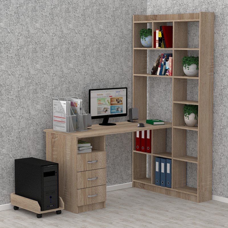 Комп'ютерний стіл FLASHNIKA - Флеш 37 (1000мм x 1400мм x 1908мм) Комп'ютерний стіл FLASHNIKA - Флеш 37 (1000мм x 1400мм x 1908мм)