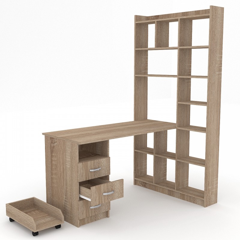 Комп'ютерний стіл FLASHNIKA - Флеш 37 (1000мм x 1400мм x 1908мм) Комп'ютерний стіл FLASHNIKA - Флеш 37 (1000мм x 1400мм x 1908мм)