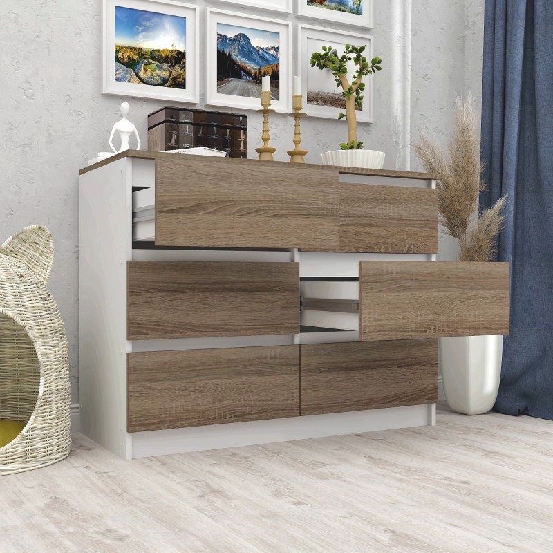 Комод FLASHNIKA Fantasy 6/1000 (1000мм x 450мм x 780мм) Комод FLASHNIKA Fantasy 6/1000 (1000мм x 450мм x 780мм)