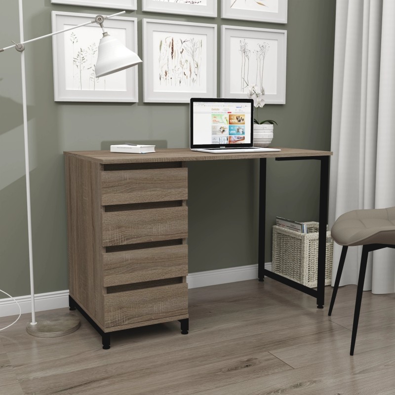 Стол письменный FLASHNIKA ЛОФТ СПЛ-13 (Нимфея, Трюфель) (1100мм x 600мм x 750мм) Стол письменный FLASHNIKA ЛОФТ СПЛ-13 (Нимфея, Трюфель) (1100мм x 600мм x 750мм)