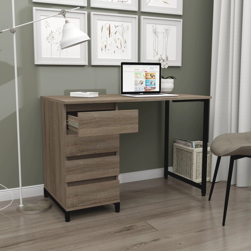 Стол письменный FLASHNIKA ЛОФТ СПЛ-13 (Нимфея, Трюфель) (1100мм x 600мм x 750мм) Стол письменный FLASHNIKA ЛОФТ СПЛ-13 (Нимфея, Трюфель) (1100мм x 600мм x 750мм)