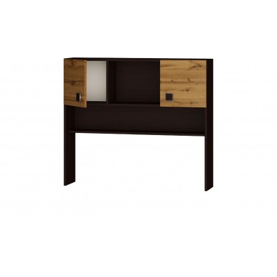 Надстройка для стола Соната, Венге темный, Дуб крафт золотой